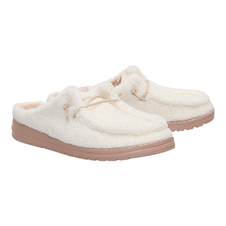 Wendy Slip Sherpa - Egret