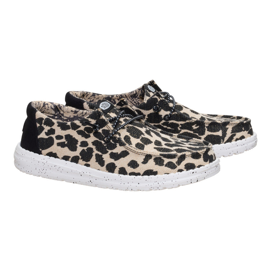 Wendy Cheetah - Tan/Black