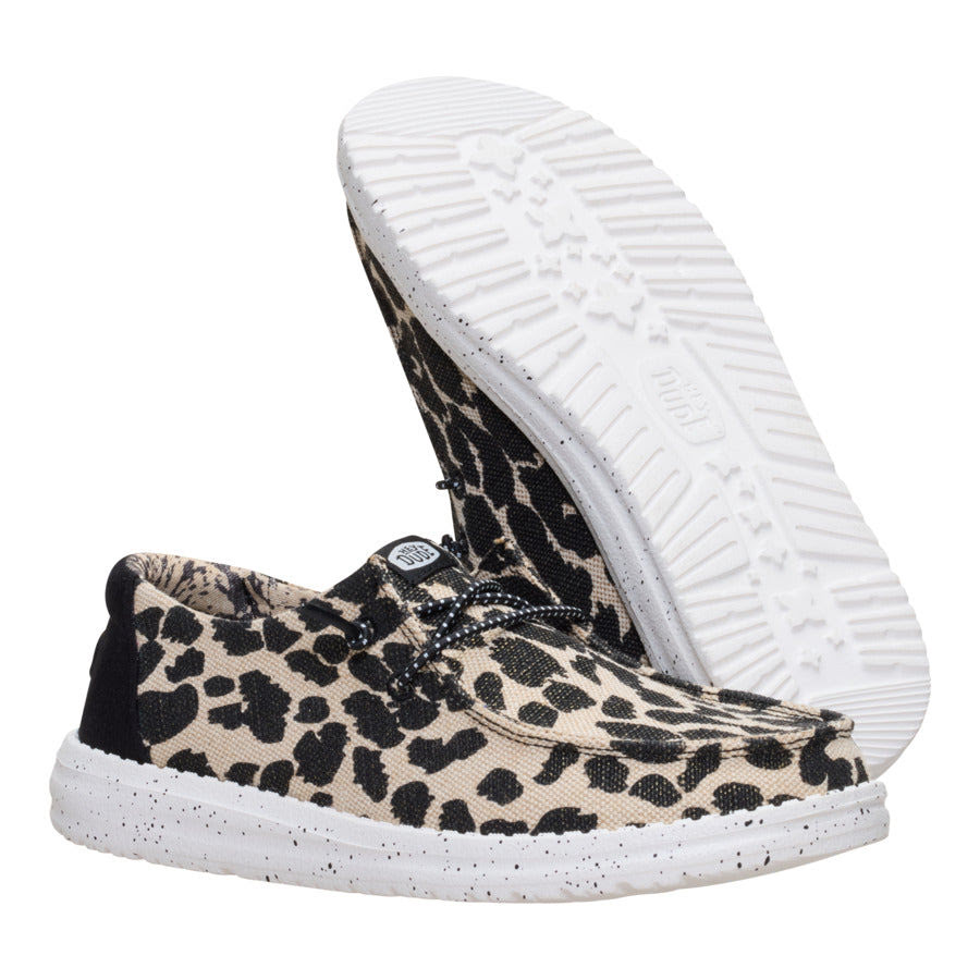 Wendy Cheetah - Tan/Black