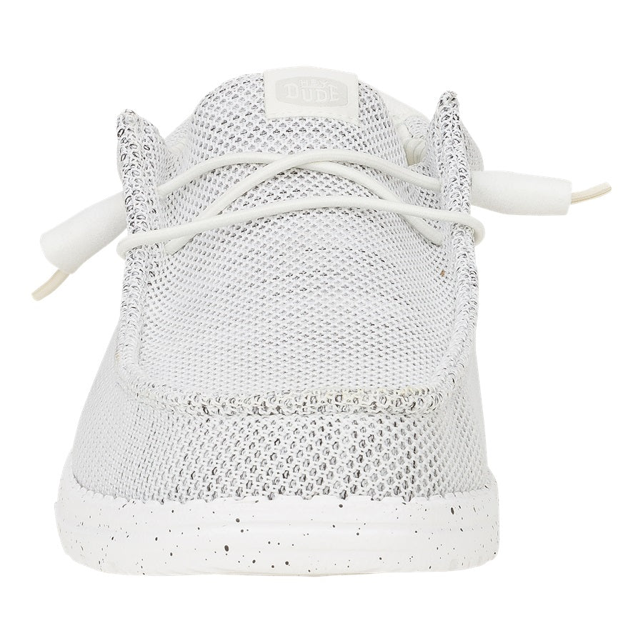 Wally Stretch Sox Wide - Storm White