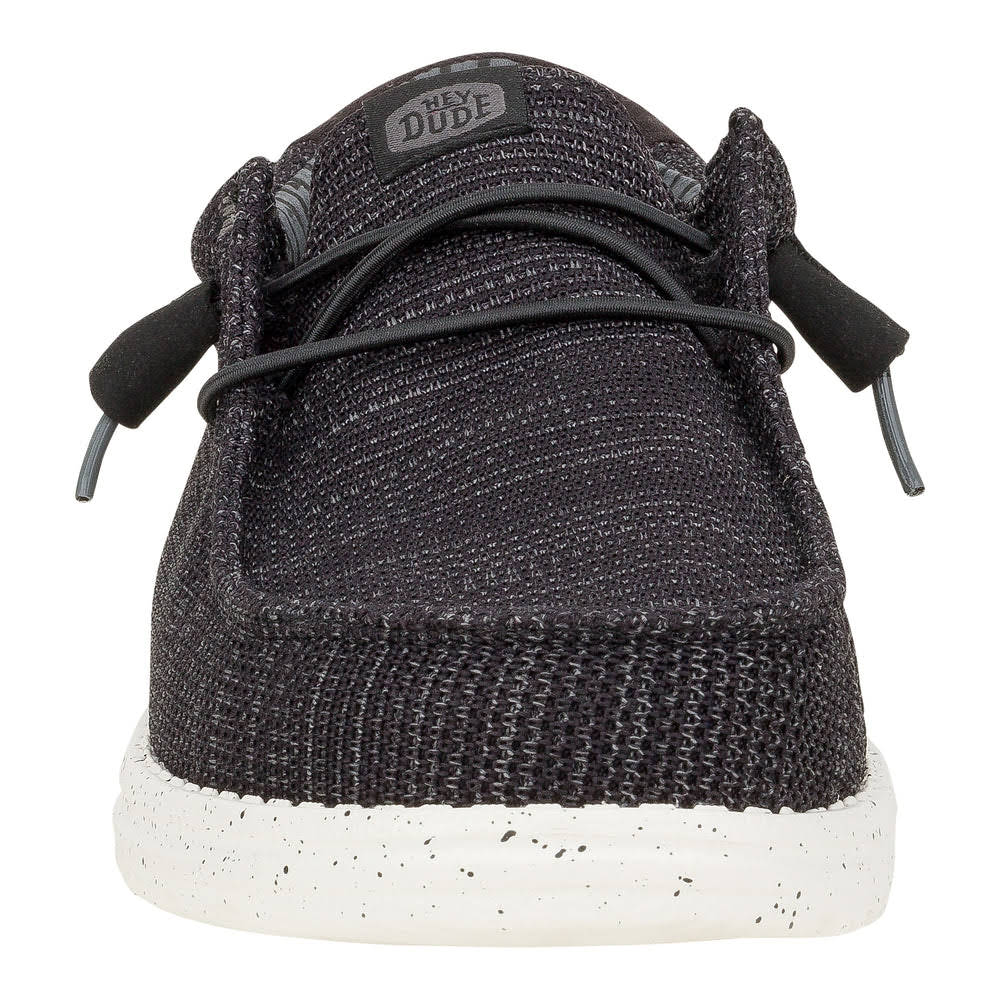 Wally Stretch Sox Wide - Black/White