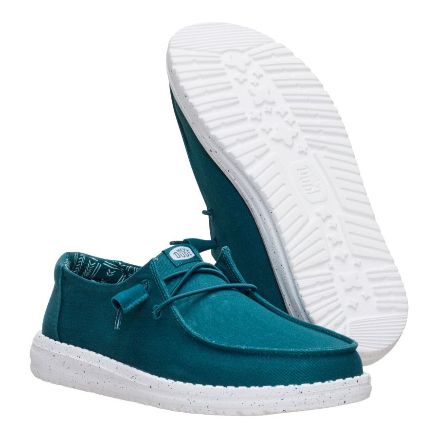 Wendy Stretch Canvas - Deep Teal