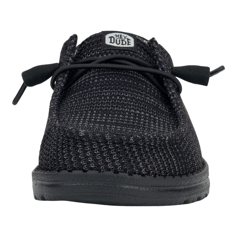 Wendy Stretch Sox Wide - Black/Black