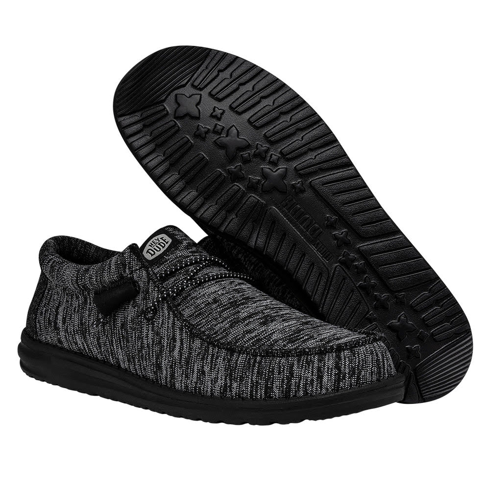 Wally Sport Knit - Black/Black