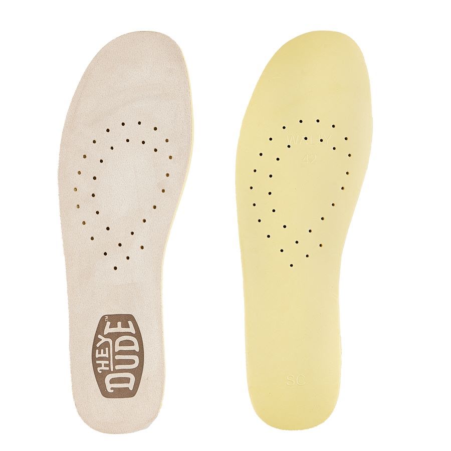 Men%27s Micro Suede Insoles - Tan