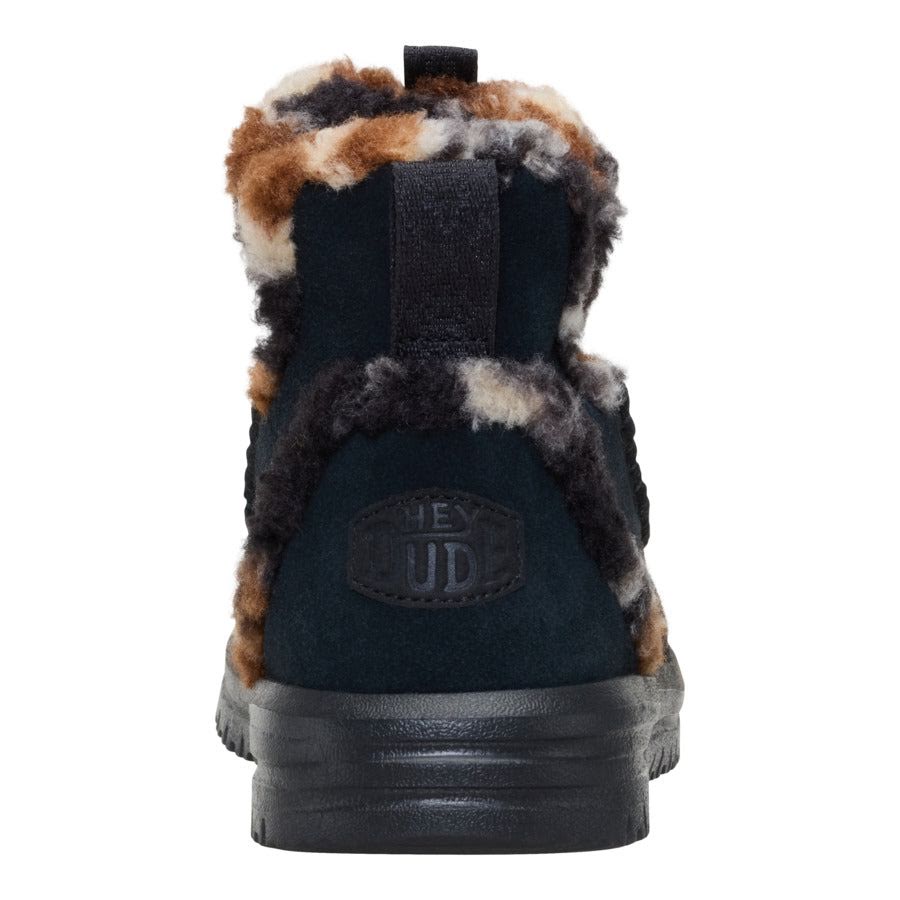 Camden Suede Cozy - Black Multi/Black