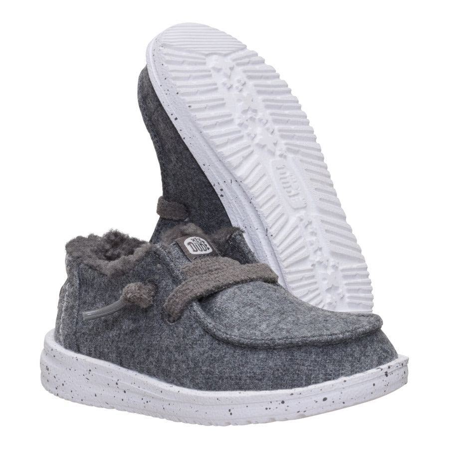 Wendy Toddler Wool Cozy - Charcoal