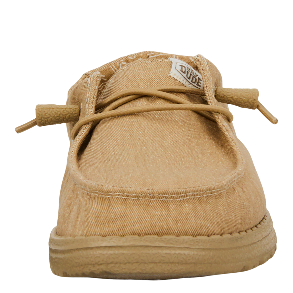 Wendy Stretch Canvas - Tan/Tan
