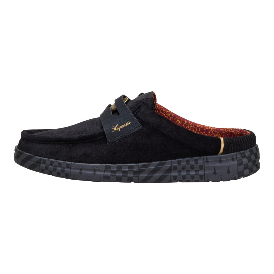Wally Slip Hogwarts Loafer - Black/Gold