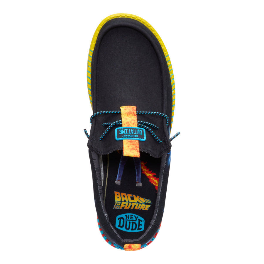 Wally Back To The Future Time Machine - Black/Multi