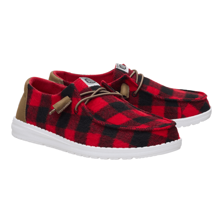 Wendy Buffalo Plaid - Red and Black Plaid