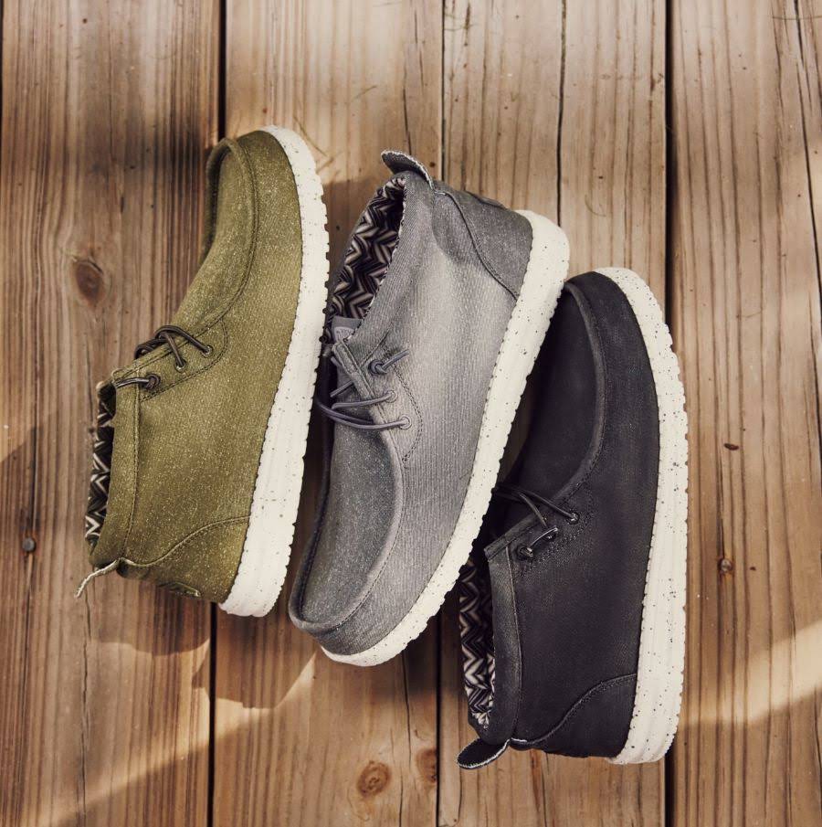 Wally Mid Canvas - Black/White