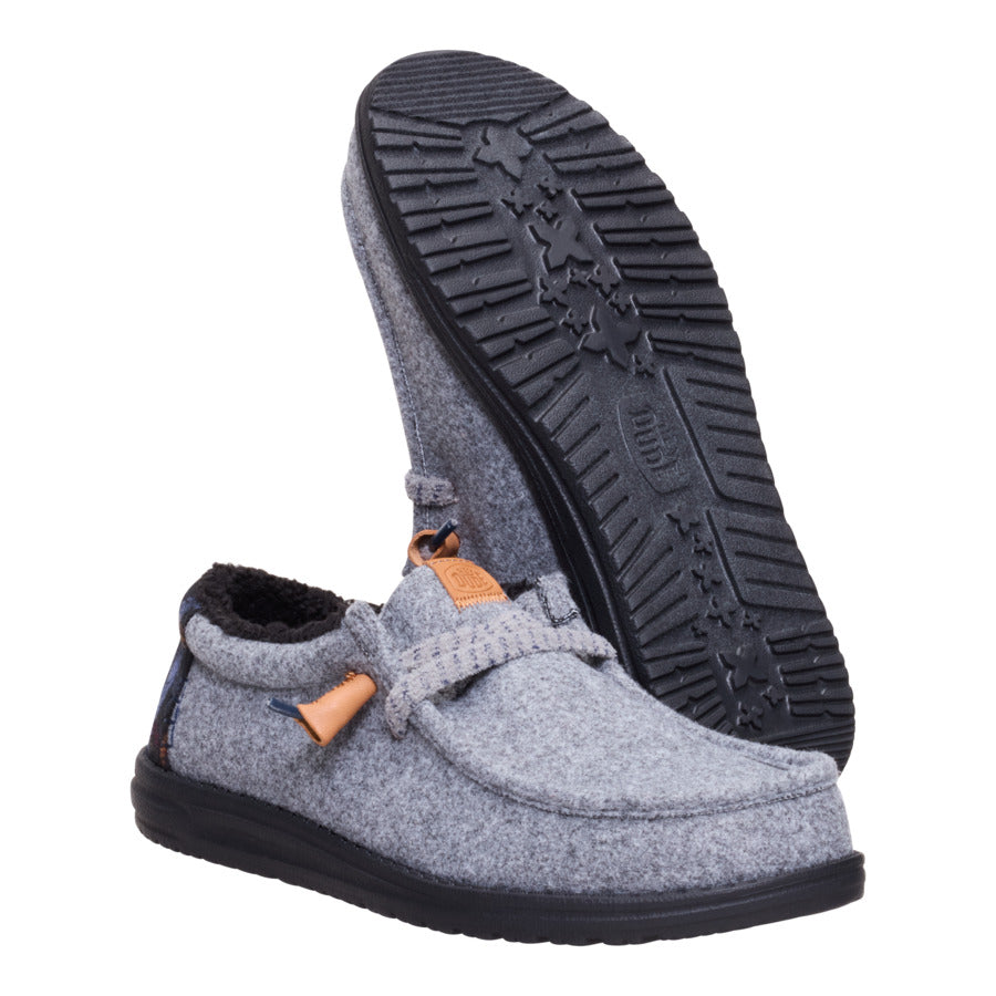 Wally Cozy Plaid - Smoke Grey/Multi