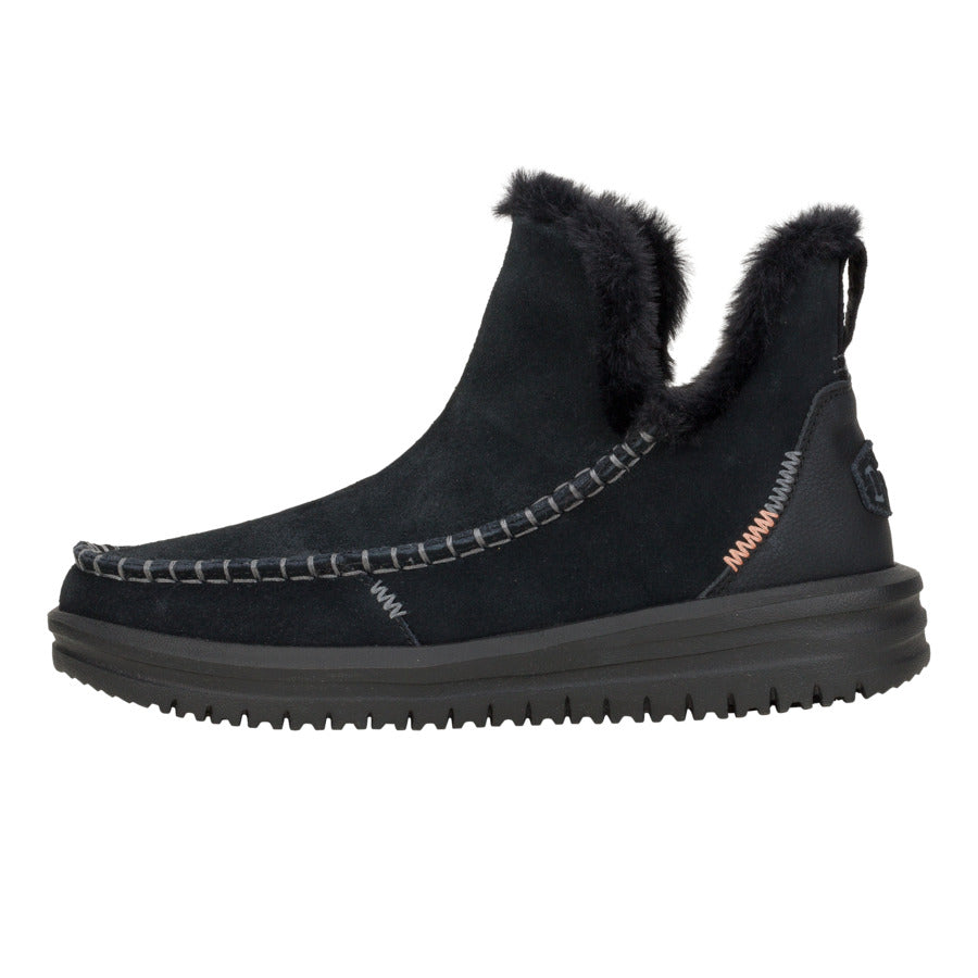 Camden Suede - Black/Black