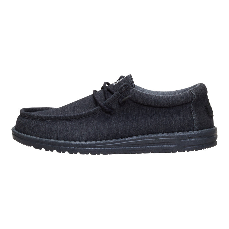 Wally Stretch Jersey Wide - Black/Black