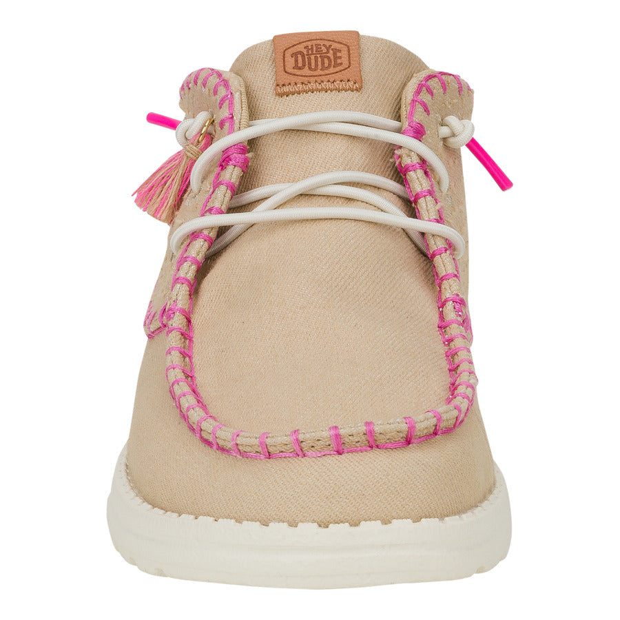 Wendy Mid Perf Canvas - Irish Cream