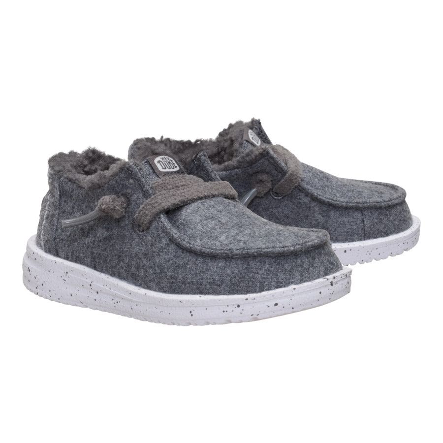 Wendy Toddler Wool Cozy - Charcoal