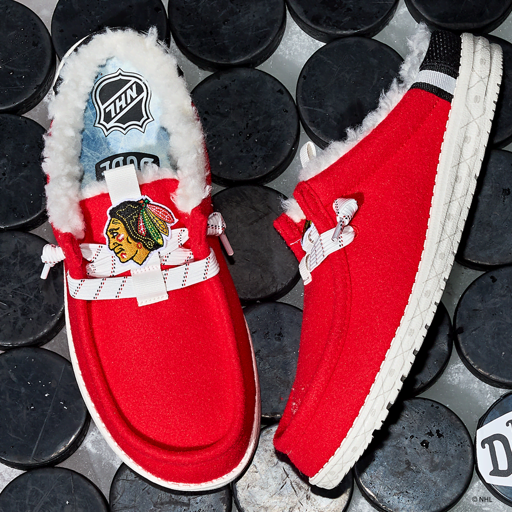 NHL® Chicago Blackhawks® Wally Slip - Varsity Red/Black