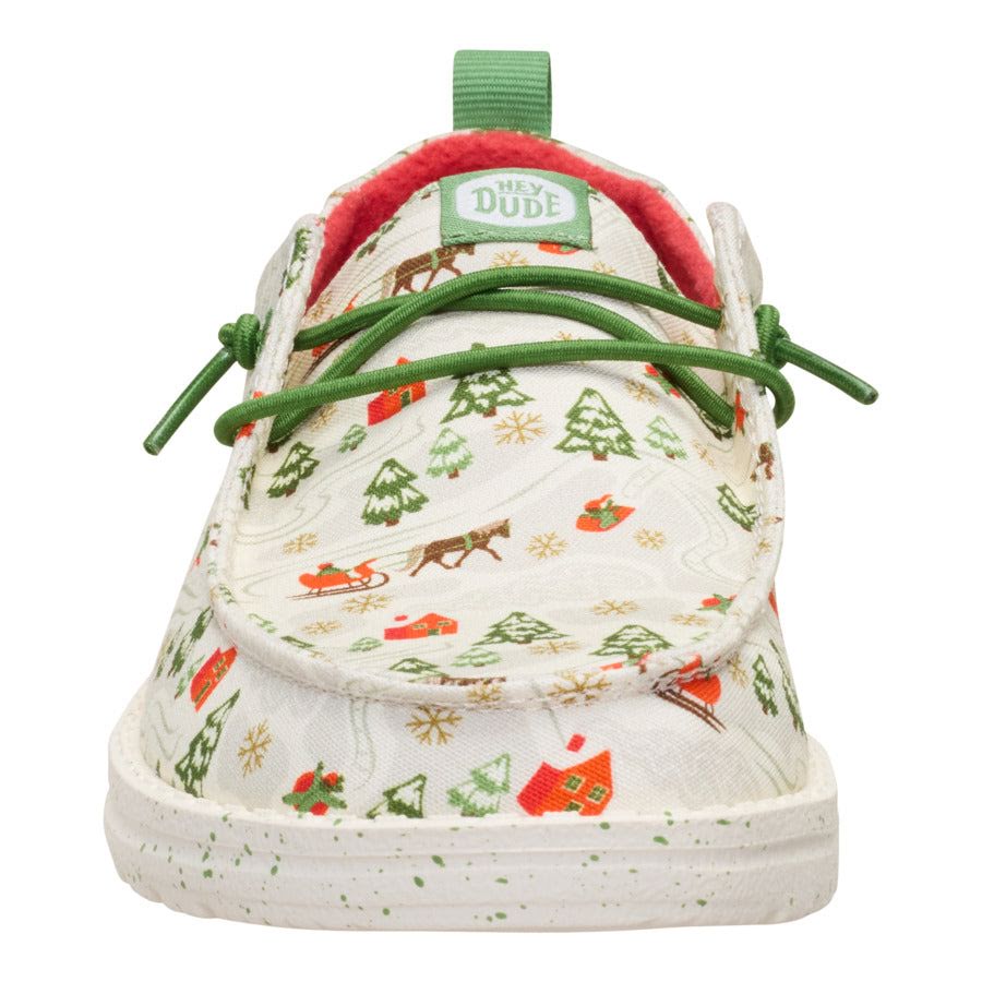 Wendy Retro Christmas - Egret/Multi