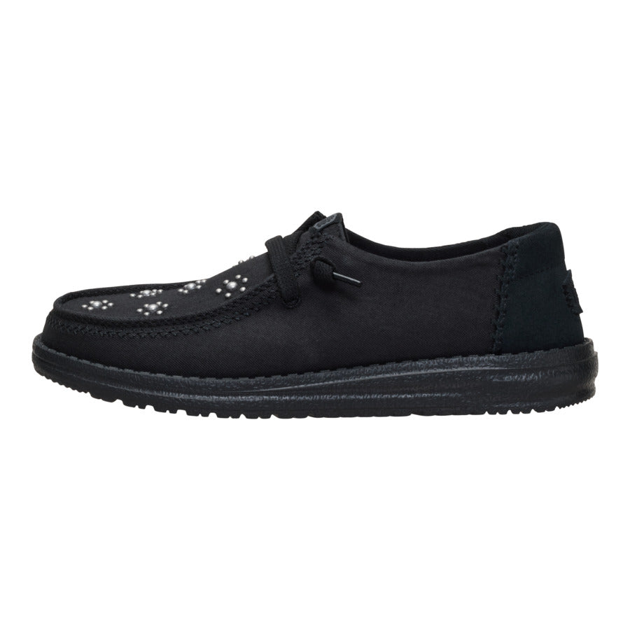 Wendy Star Stud - Black/Black