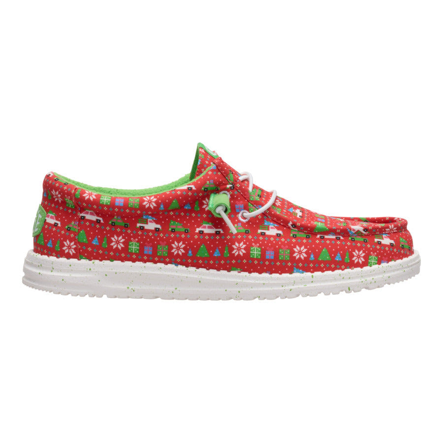 Wally Holiday Sweater - Red/Green/Multi