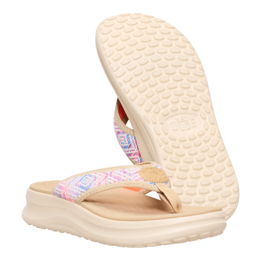 Tide Flip  - Tan/Multi