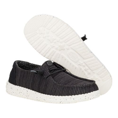 Wendy Stretch Sox Wide - Black/White