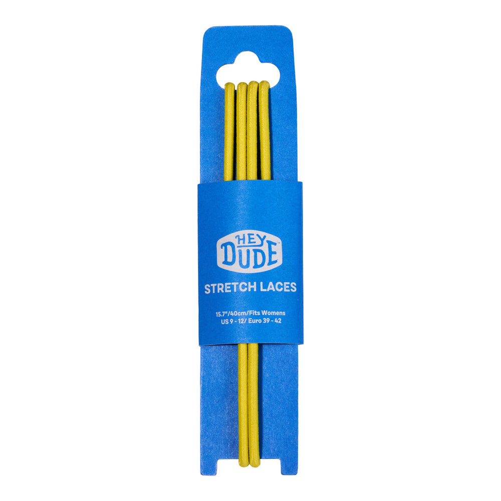 Neon Round Laces - Neon Yellow