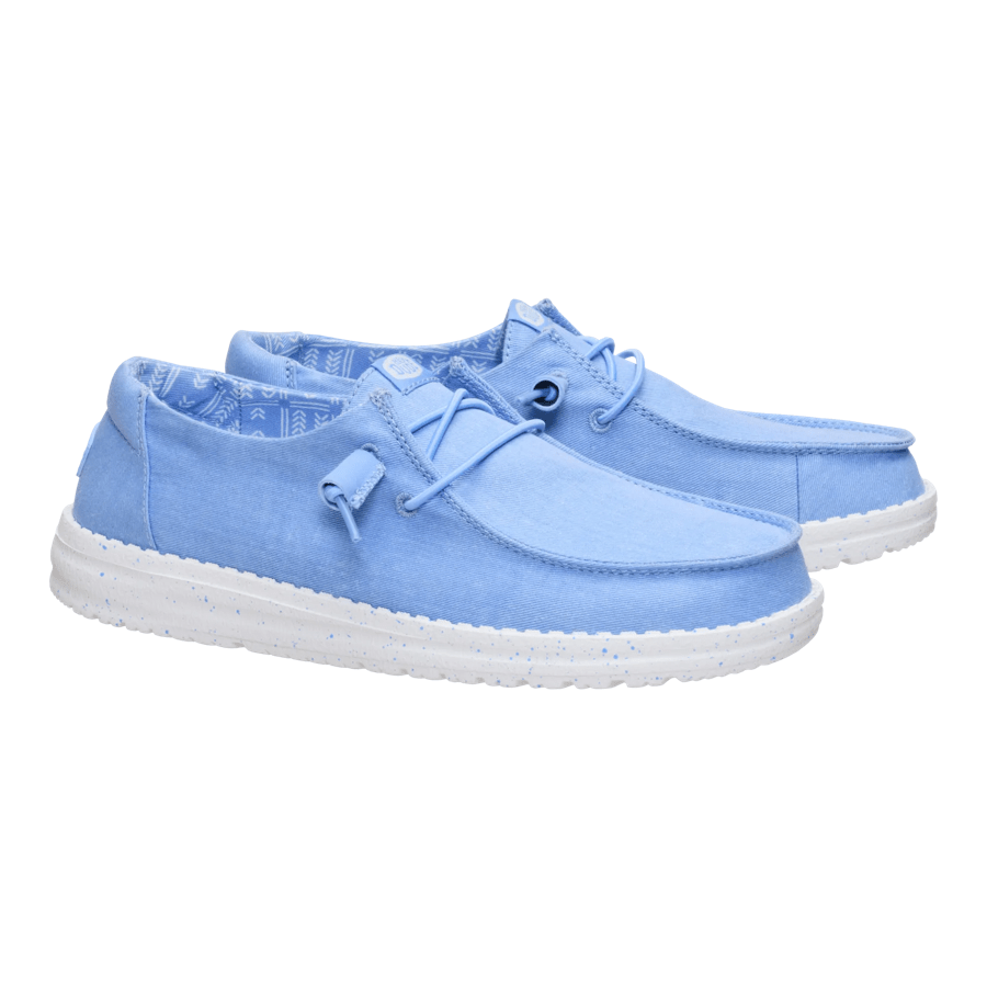 Wendy Stretch Canvas - Hydrangea Blue