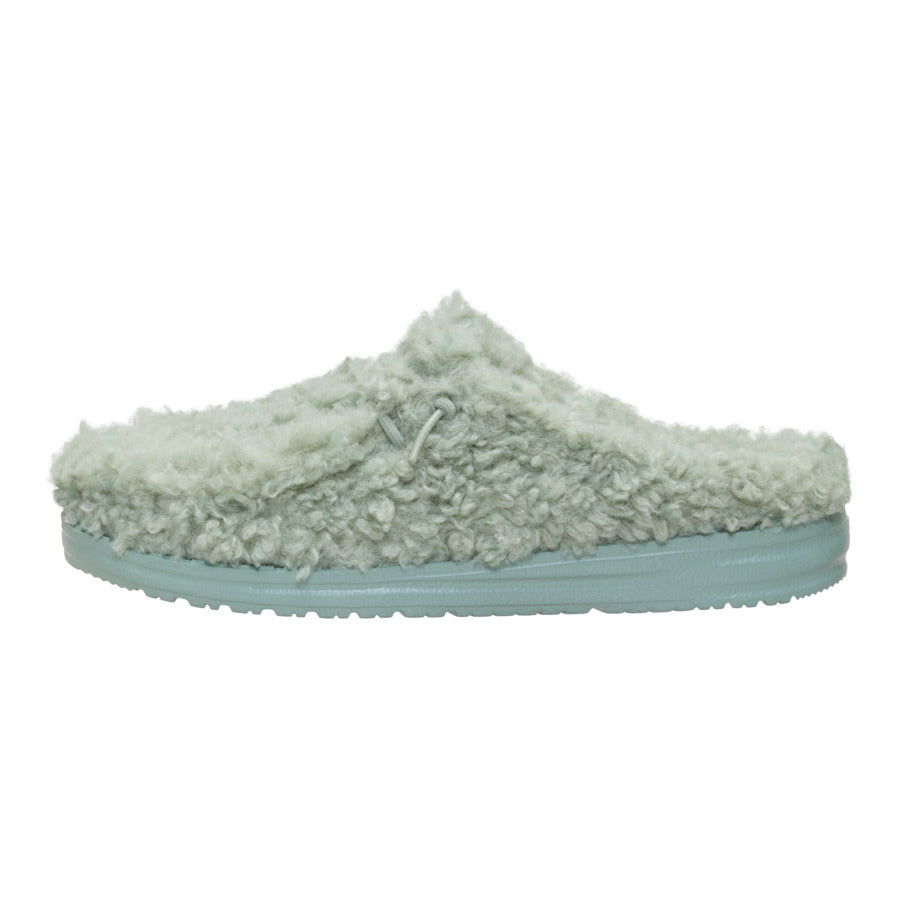 Wendy Slipper - Iceberg Green