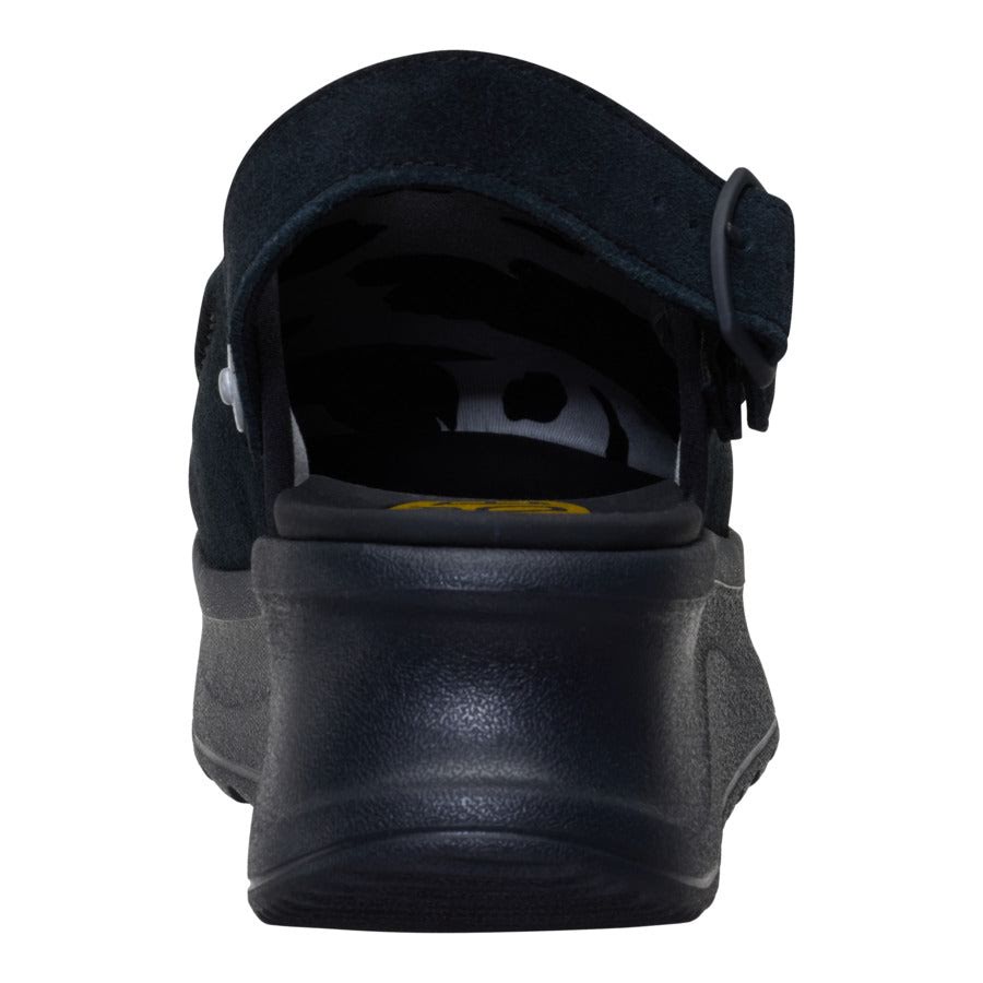 Delray Clog Suede - Black