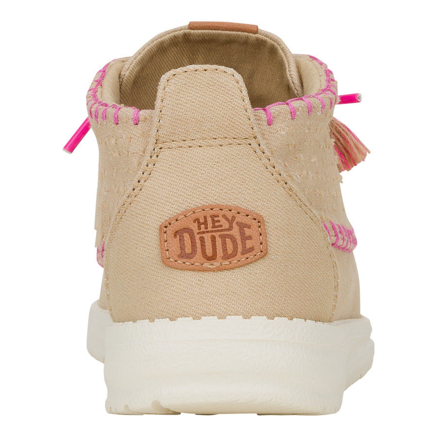 Wendy Mid Perf Canvas - Irish Cream