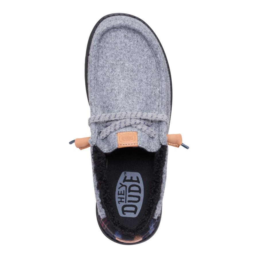 Wally Cozy Plaid - Smoke Grey/Multi