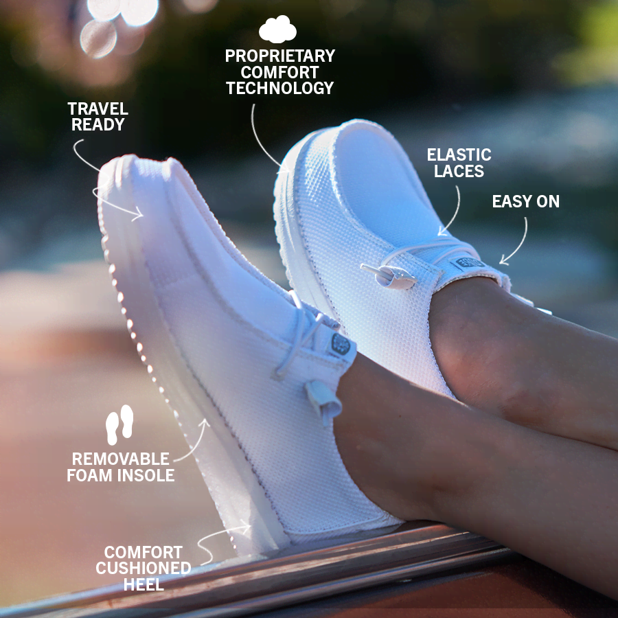 Wendy Stretch Sox - Stone White