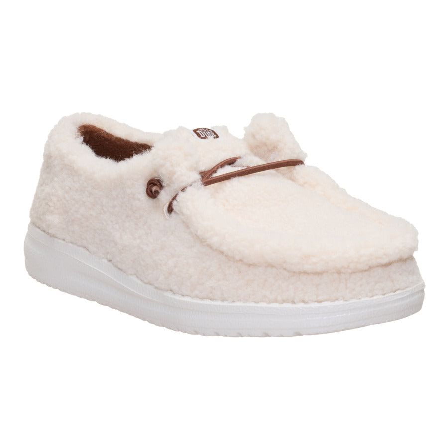 Wendy Youth Sherpa Cocoa - Wood Ash