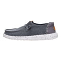 Wendy Chambray Grid - Charcoal