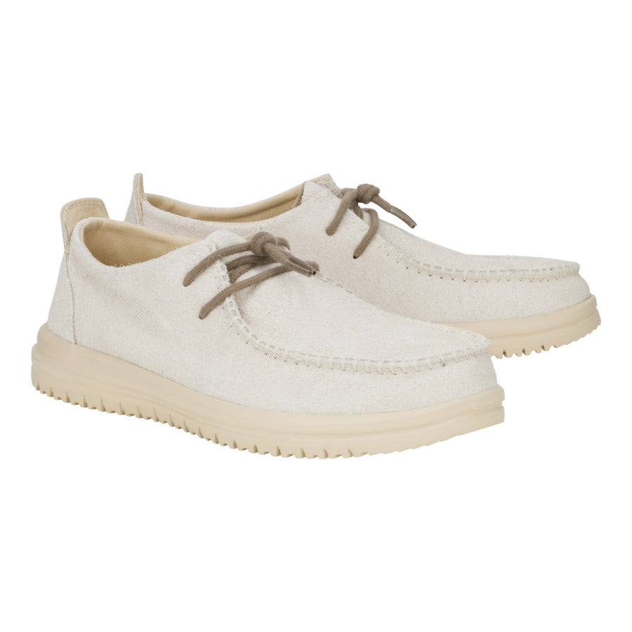 Wally NXT Moc - Egret/Wood Ash