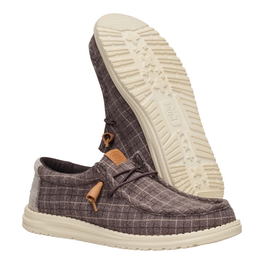 Wally Plaid Corduroy - Mole Brown/Multi