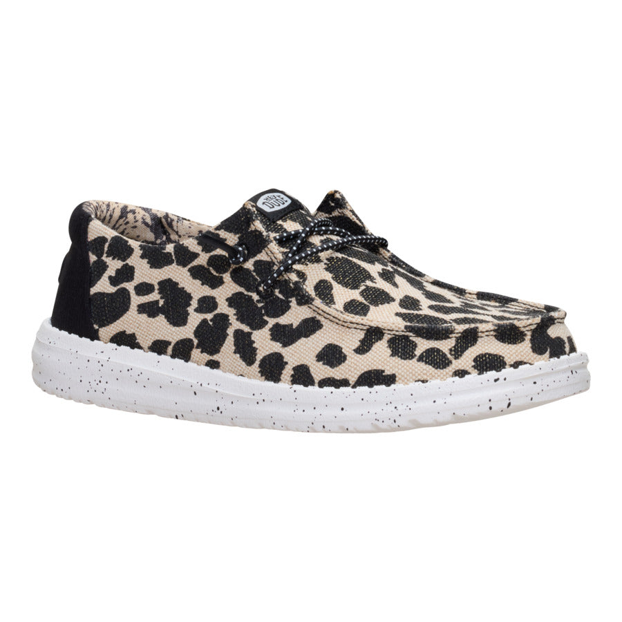 Wendy Cheetah - Tan/Black