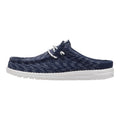 Wally Slip Jersey Jacquard - Navy Blazer/White